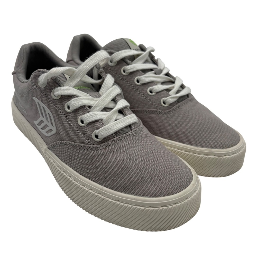 Cariuma Naioca Mens 6.5 Women's 8 Canvas Low Top Skate Sneakers 601703G34W080